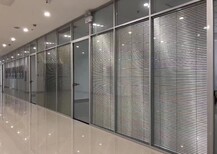 深圳办公室分格式玻璃隔断厂家,铝合金玻璃隔断图片5