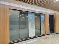 苏州办公室铝合金玻璃百叶隔墙颜色,办公室铝合金玻璃百叶高隔间图片1