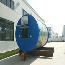 宇轩GRP一体化污水提升泵站玻璃钢泵站