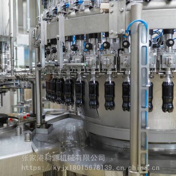 科源机械DGF系列碳酸饮料灌装生产线设备瓶装汽水全自动等压灌装机