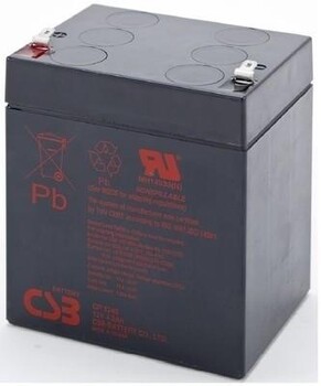 CSB蓄电池HR1221WF212V21W12V5AH电力设备备用电瓶