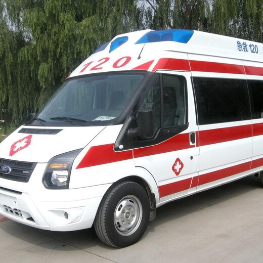 湖南邵阳市内120转院带呼吸机120急救车租赁