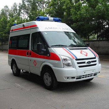 重庆江津儿童救护车出租有氧气设备120急救车租赁