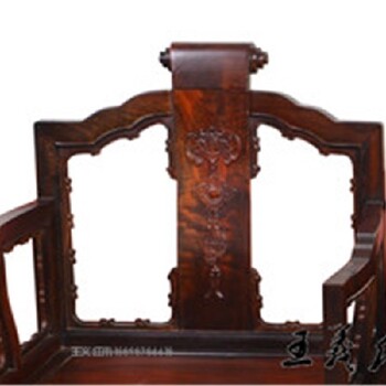 素面圈椅三件套组合家具优雅圈椅造型美观,交趾黄檀禅椅