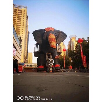 地產(chǎn)活動(dòng)巡游仿真機(jī)械大象出租全國(guó)巡展