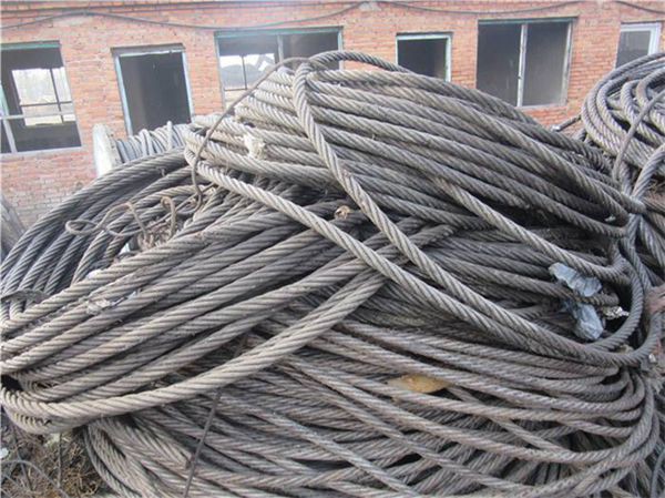 鹤壁电梯废旧钢丝绳回收