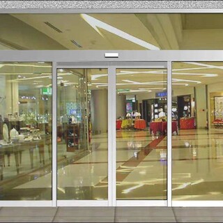 泉州石狮市全新玻璃感应门自动门市场,自动感应平移玻璃门图片6