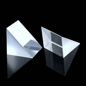 等腰等边三角二次元光学测量棱镜K9镀膜石英材质