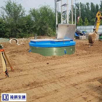 凌科環(huán)保高速路一體化提升泵站地埋式一體化預(yù)制泵站