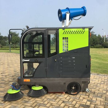中禧机械小型驾驶式高压清洗电动扫地车ZX-C5