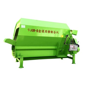 定制潤豐牛羊草料攪拌機(jī)規(guī)格,自動上料粉碎拌料機(jī)