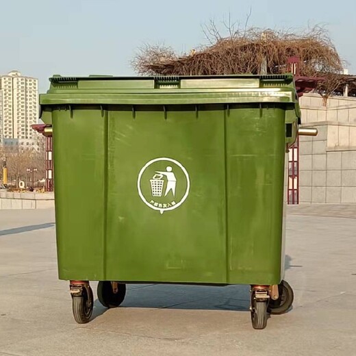 塑料垃圾桶,黑龙江660L道路垃圾桶批发零售