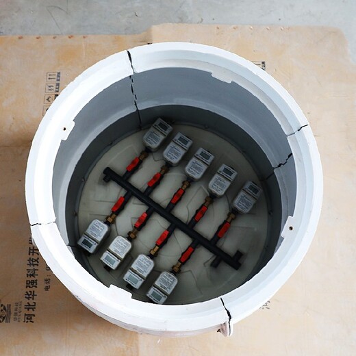 苏尼特左旗定制圆形树脂水表井厂家,复合材料水表井