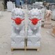 四川石狮子雕塑图
