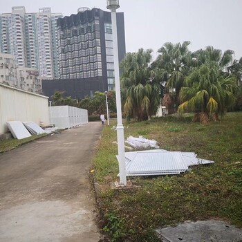 盛隆防风护栏,广东澄海区建筑工程冲孔围挡现货