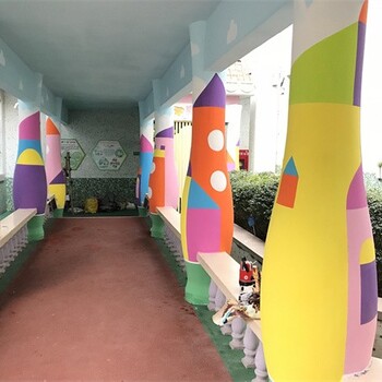 卢湾游乐场外墙涂鸦文化墙设计停车位艺术涂鸦彩绘壁画工作室