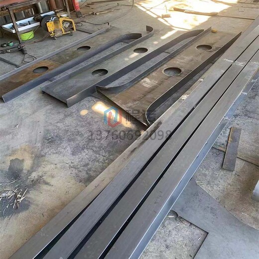 天津河西生产7字形车棚大梁,异型钢加工