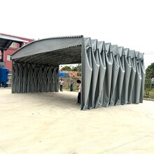 南京市可移動伸縮雨棚優質服務,移動式伸縮雨棚定做圖片