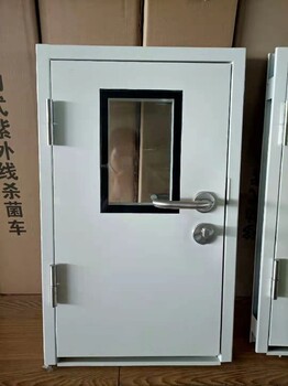 杭州对夹钢质净化门隔音好钢质洁净门
