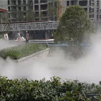 甘南高压造雾设备型号,景观造雾