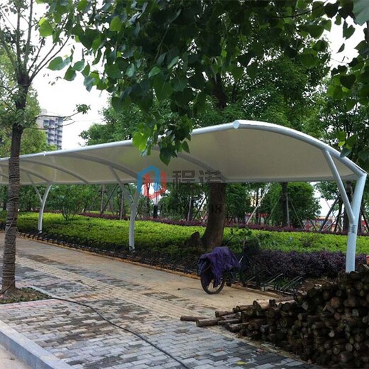 广州程诺充电桩雨棚,山西大同膜结构停车篷