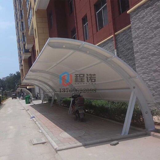台州定制自行车停车棚,异形钢焊接加工