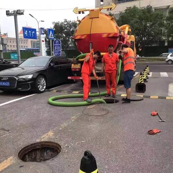 大興西紅門下水道清洗清理化糞池抽隔油池污水管道疏通