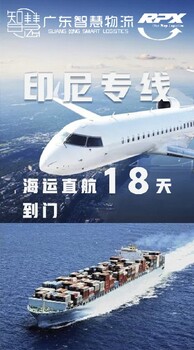 南沙电池印尼散货海运到门物流印尼空运包税到门物流