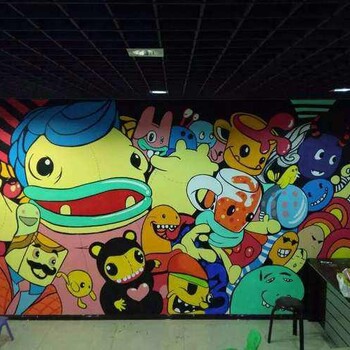 溆浦县社区文化墙墙体彩绘施工案例乡村墙体彩绘壁画墙画设计