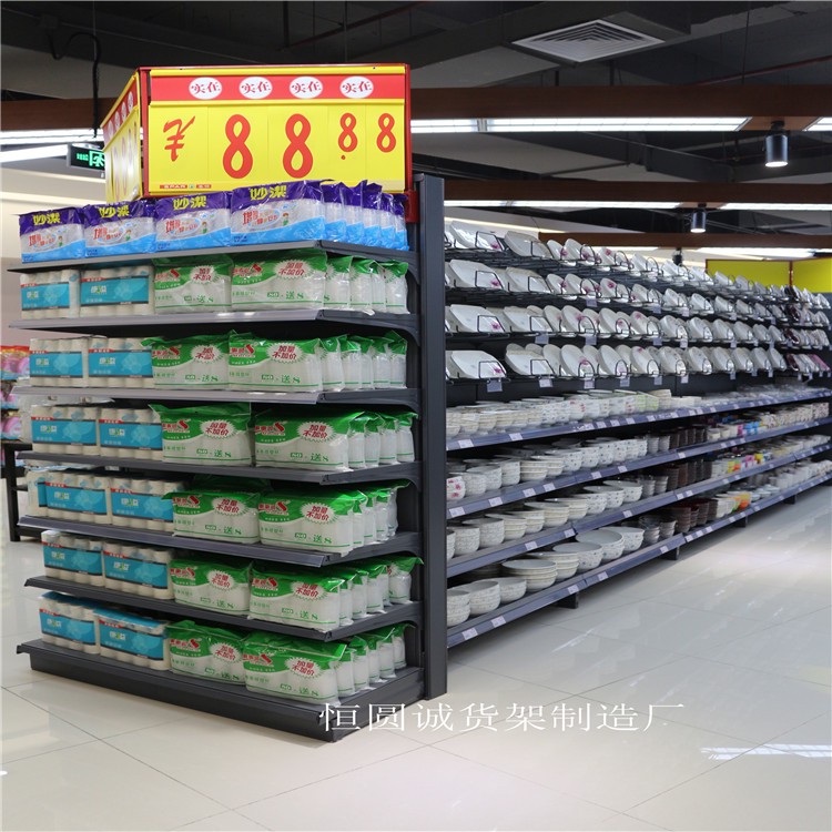 惠州商超货架厂家直销超市货架端头架,定做阁楼平台货架重型货架