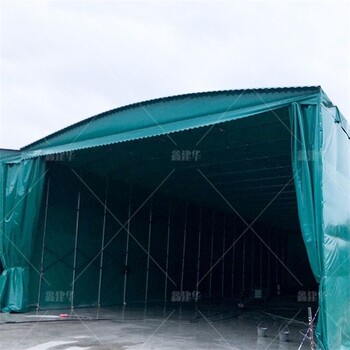 東莞移動(dòng)倉(cāng)庫(kù)雨棚示意圖