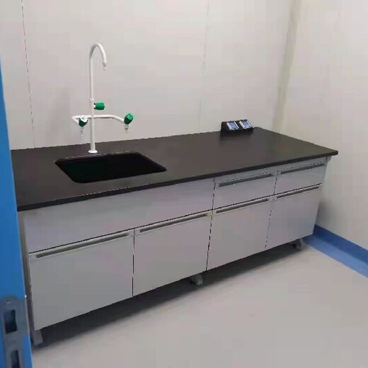 长沙理化板实验台带试剂架,生产实验台