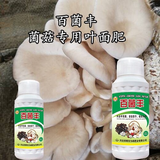 为峰肥业食用菌叶面肥经销