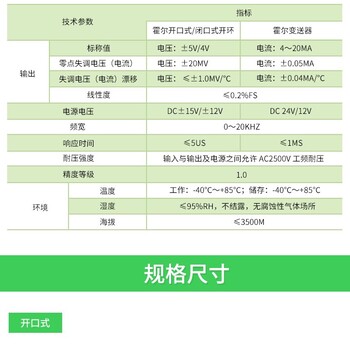 重庆销售霍尔传感器霍尔电流传感器