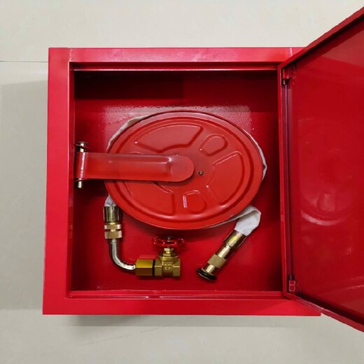 轻便消防水龙箱安装图片视频教程消防水龙箱