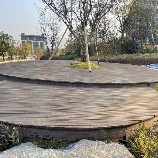 宁波制造塑木地板圆孔14025,圆孔塑木地板
