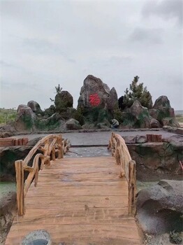 惠安县水泥假山塑石雕刻细致