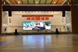 香港工業恒彩星光沉浸式互動LED顯示屏地磚屏型號,互動LED透明屏冰屏