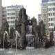阿拉善右旗本地做假山水泥塑石装饰喷泉图