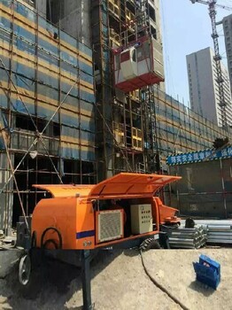 云南楚雄牟定建筑工地桥梁混凝土砼输送泵地泵包月出租租赁,混凝土输送电泵