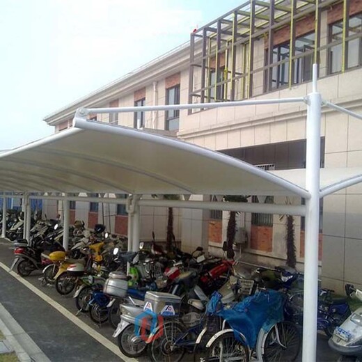 广西钦州生产电动车雨篷,小汽车停车棚