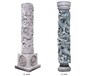 景观柱石雕龙柱定制安装,花岗岩石柱子