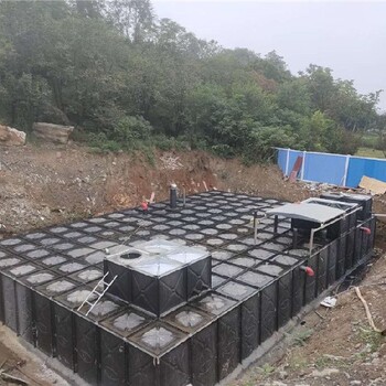 黄山黟地埋式不锈钢消防水箱结构