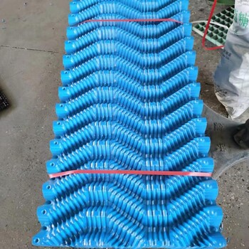 淋水填料的作用PVC淋水电厂凉水塔散热片厂家定制