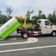拉萨小型勾臂式垃圾运输车展示图