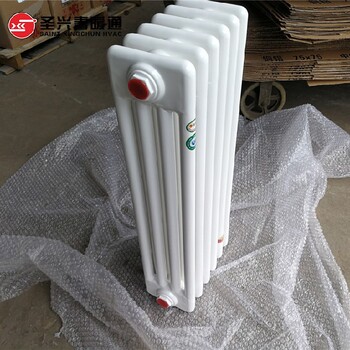 国标QFGZ406钢管柱形暖气片规格_参数,钢制柱式散热器
