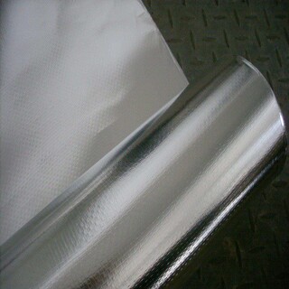 庆阳防火包装铝箔布操作流程,背胶铝箔布图片1