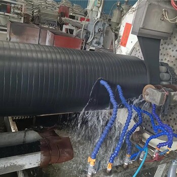 湛江HDPE自锁式拉顶管型号,道路排水工程