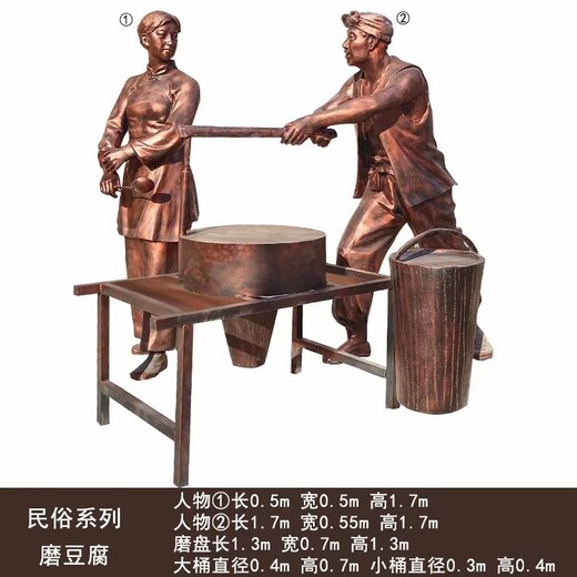 北京生產民俗人物雕塑售后保障,民俗主題雕塑