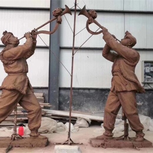河北热门民俗人物雕塑造型美观,民俗主题雕塑